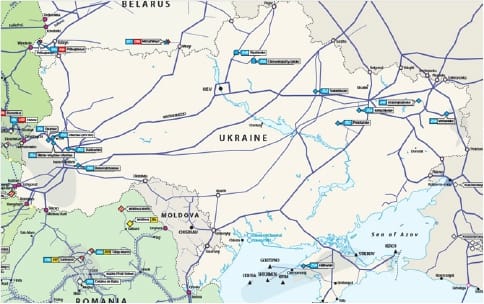 Карта сланцевого газа в украине карта